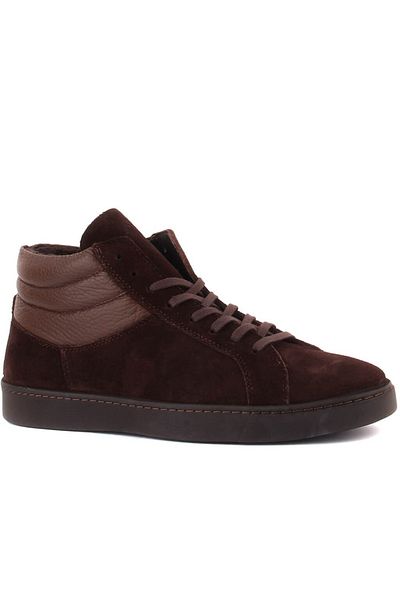 SailLakers - Brown Suede Leather Men's Boots