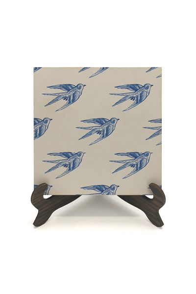 Sadrazam Dutch Pattern Printed MDF Desktop