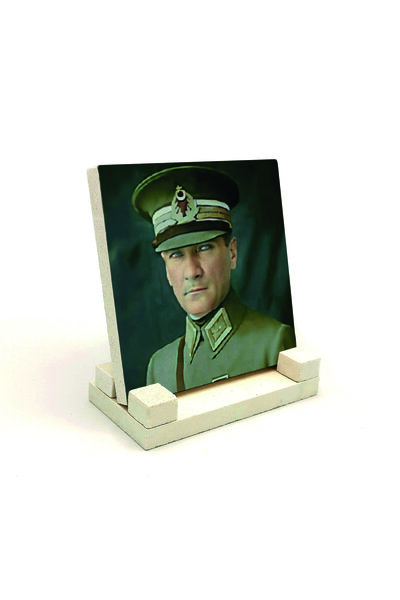 Sadrazam Atatürkbaskılı Doğaltaş Masaüstlük