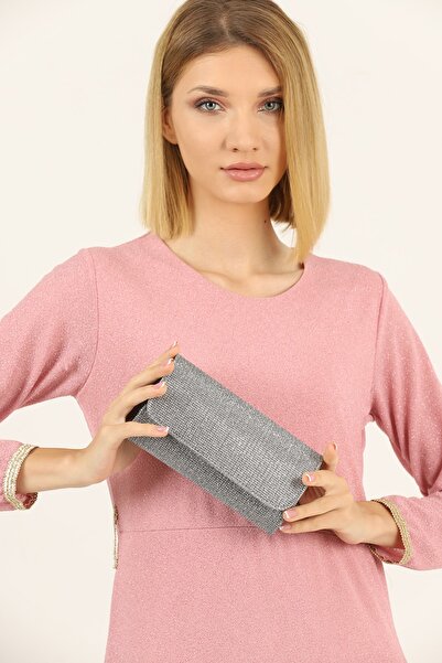 bibags Ριγέ Chupra Βραδινό Φόρεμα Clutch Τσάντα