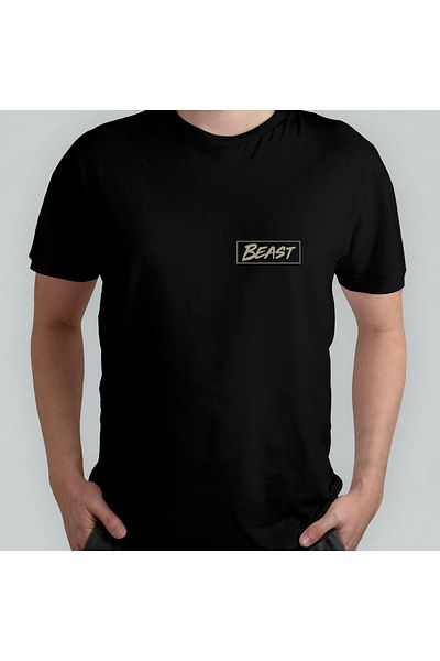 Pixxa Κύριος. Μπλουζάκι Beast 100% Cotton Crew Neck Model - 25