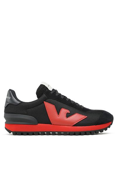 Armani red shoes sales