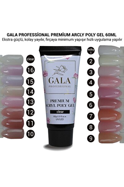 tnl professional Gala Premium Arcly Poly Jel 60 Ml