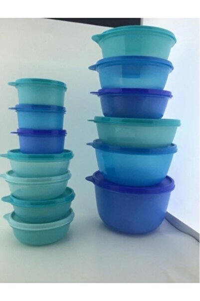 Tupperware Şeker Set 13 Parça Saklama Kabı Seti