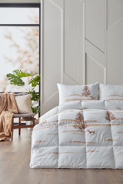 Doqu Home Σετ μονόχειρου ύπνου Festival Deluxe Pine