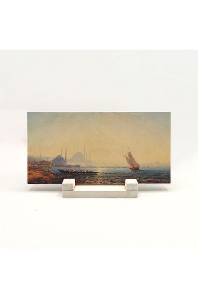 BAKSEPETE Επιτραπέζια βάση από φυσική πέτρα Old Istanbul