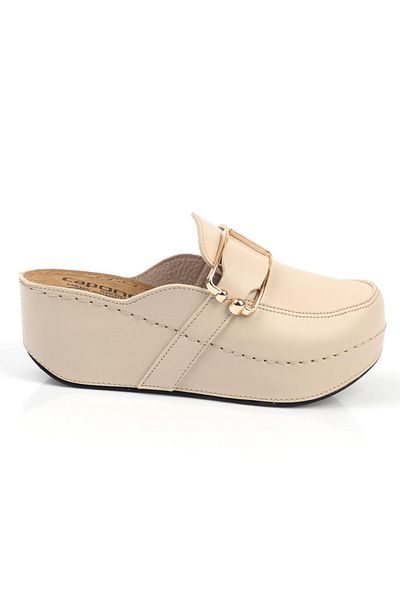 Capone Outfitters Anatomical Soft Comfortable Sole Wedge Heeled Mother Slippers