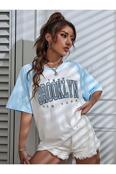 Machetta Μπλουζάκι Unisex με στάμπα Brooklyn σε λευκό χρώμα