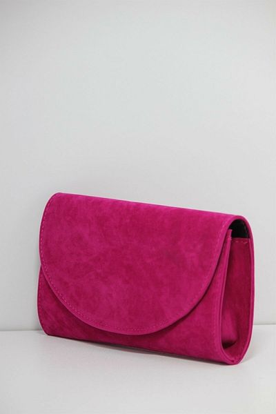 bibags Pochetă portofoliu rochie de seară din piele intoarsa Fujya