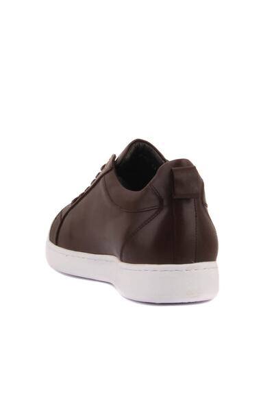 SailLakers - Brown Leather Men's Sneaker 101-3789-He-754