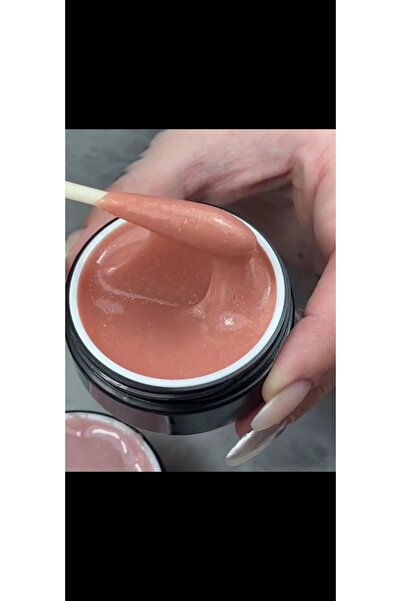 SİMSYCOLOURS Protez Tırnak Jeli Simli Nude