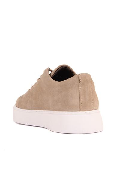 SailLakers - Mink Suede Lace-Up Men's Sneaker 101-3892-He1065