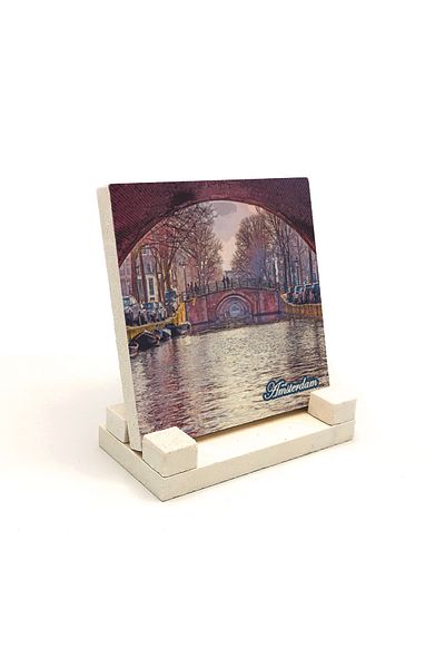 Sadrazam Amsterdam Visual Printed Natural Stone Tabletop