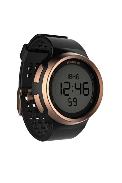 Decathlon Kalenji Kronometreli Koşu Saati - Siyah - W900