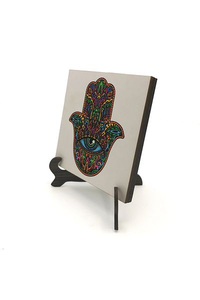 Sadrazam Fatima's Hand Printed MDF Desktop