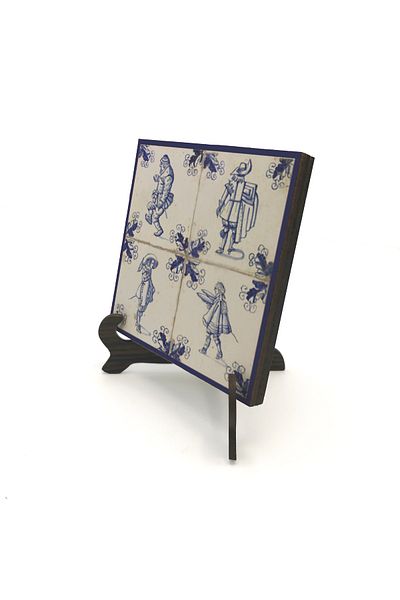 Sadrazam Dutch Pattern Printed MDF Desktop