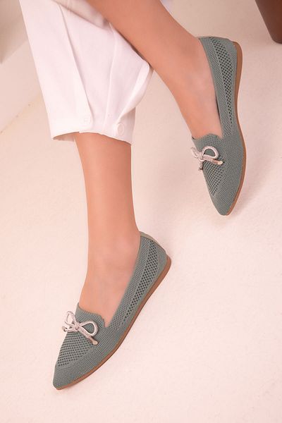 SOHO Green Women's Ballerinas 17900
