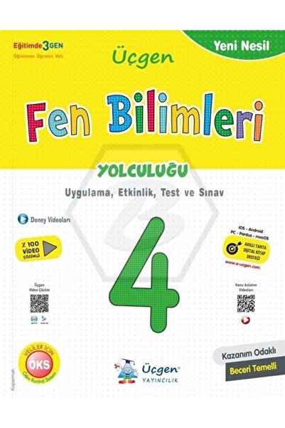 Üçgen Yayıncılık 4. Sınıf Fen Bilimleri Yolculuğu
