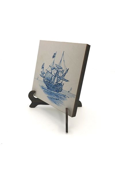 Sadrazam Dutch Pattern Printed MDF Desktop