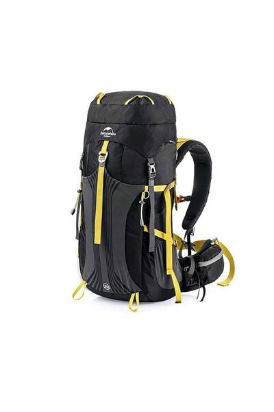 Naturehike 55+5lt Trekking Sırt Çantası Siyah