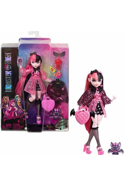 mattel Monster High Ana Karakter Bebek Draculaura Hpd53 Hhk51 Lisanslı Ürün