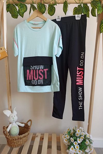 DFN Girl's Top and Bottom Set