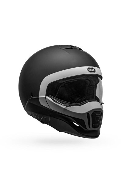 Bell Ps Broozer Cranıum Mat Black-whıte