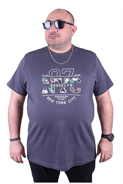 Starbattal Tricou cu decolteu mare Nyc 23115 Fume