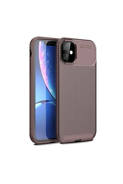 Smart Tech Apple Iphone 12 Mini Karbon Desenli Negro Silikon Kılıf