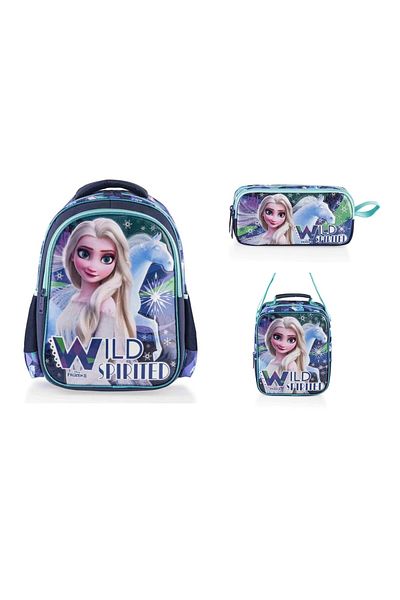Frozen Frocx School Bag Loft Wild Spirited Primary School Backpack Set
