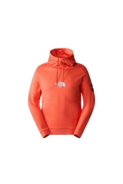 THE NORTH FACE M Fine Alpine Hoodie Men's Outdoor Sweashirts Nf0a3xy3lv31 Orange