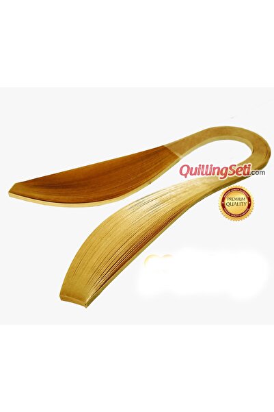 quilling 5mm Nubuck Yellow Colored Paper - 100 Pieces
