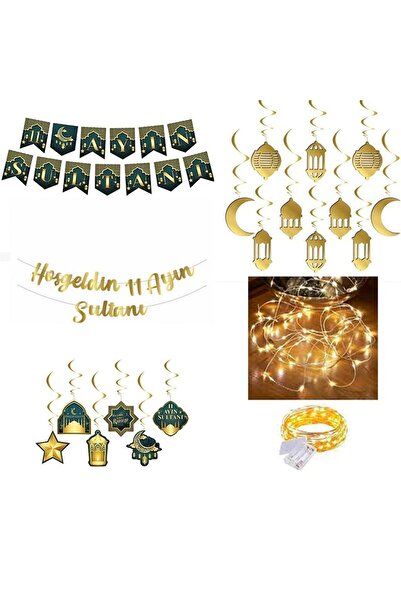 Denseden Ramazan Süsleri Ramazan Dekoru Tavan Duvar Pano Süsü