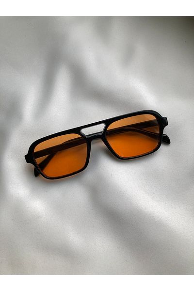 DSN Martin Orange Sunglasses Unisex UV Protection