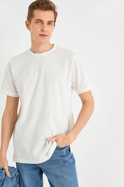 Koton Μπλουζάκι Basic Long Fit