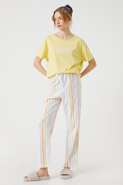 Koton Pyjama - Weiß - Print