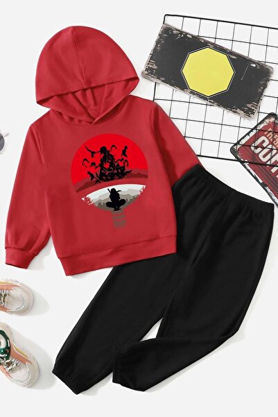 Muwen Butik Set de trening Itachi Uchiha pentru copii - Copii