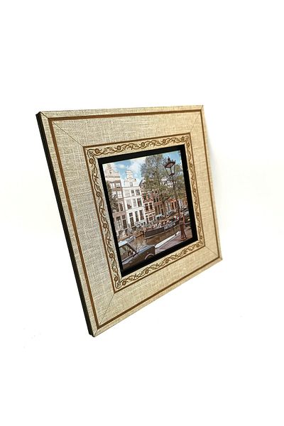 BAKSEPETE Masa MDF imprimata Amsterdam - 20cmx20 Cm Krt-017