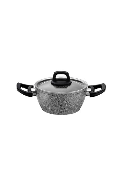 Emsan Lucca 7 Piece Cookware Set Gray Blue