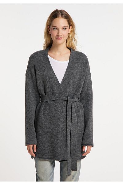 Dreimaster Vintage Strickjacke incus
