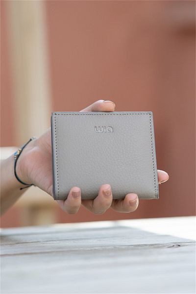 Wia – Genuine Leather Wallet, Mink 906