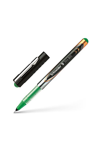 SCHNEIDER Xtra 805 inkoustová rollerka, jehlový hrot 0,5 mm - zelená náplň