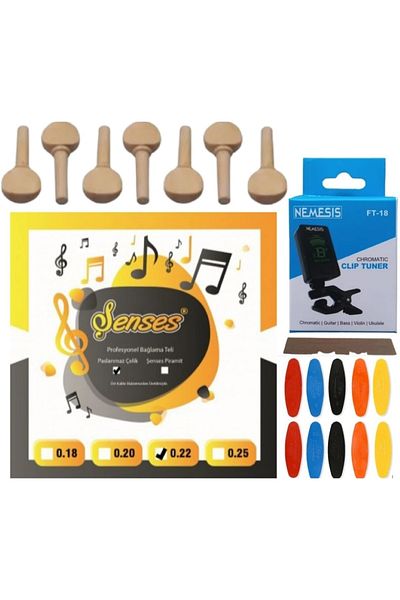 Şenses 0.22 Divan Tie Wire Tuner + Akgürgen Auger + Filler + Threshold Set of 5