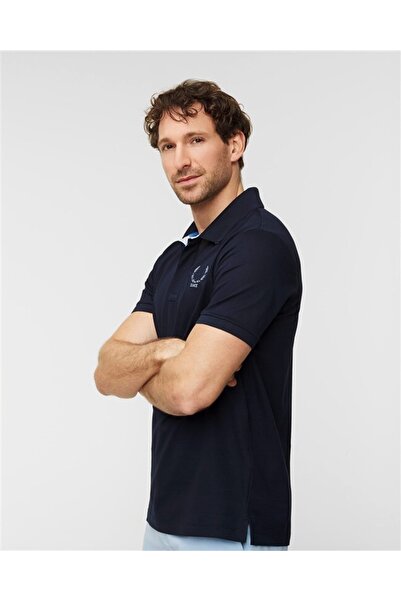 PAUL&SHARK Men's Knitted Poloshirt C.wCotton