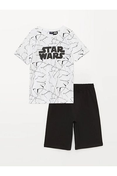 LC Waikiki Pyjama - Weiß - Mit Slogan