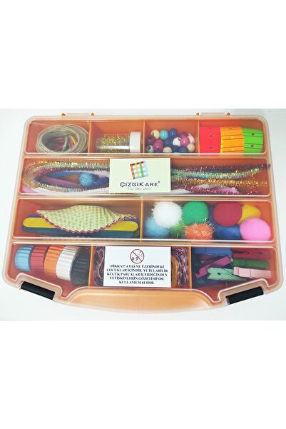 Çizgikare صندوق مستلزمات نشاط الأطفال