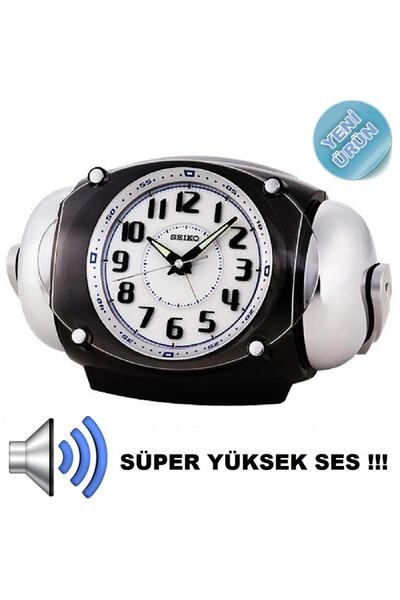 Seiko Qhk043k Süper Yüksek Zil Sesli Çalar Saat