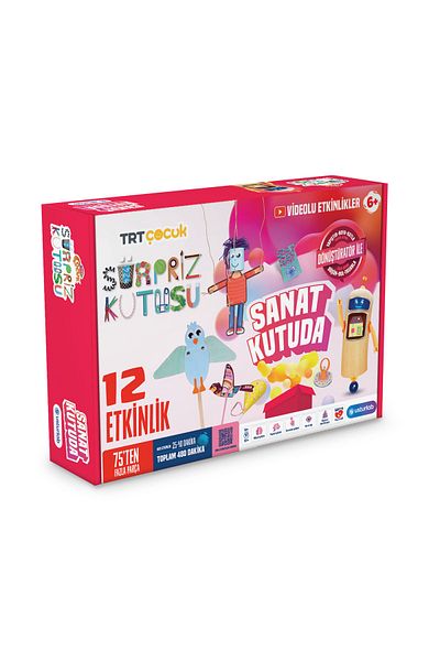 USTURLAB Surprise Box 2St in Art Box Print Activity Box 6 Educational Games