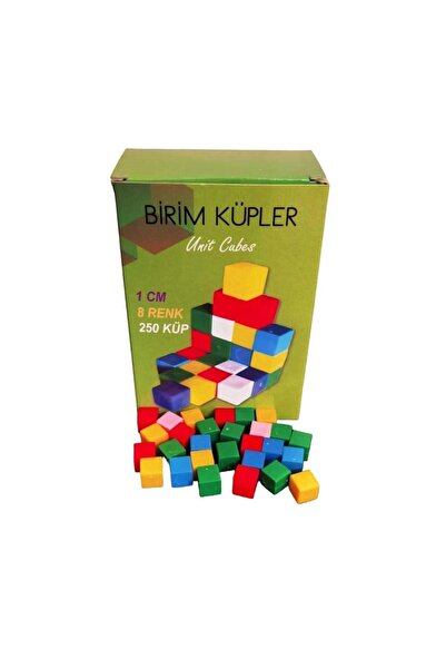 cagdaskids Yuka Birim Küpler 250 Adet (1 Cm)