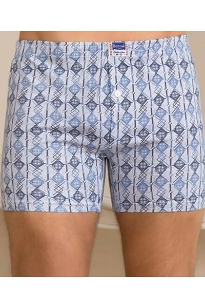 Berrak 1053 Ανδρικά Boxers 100% Βαμβάκι 3 Συσκευασία